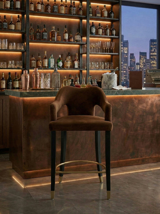 Kittu Vylon Bar Chair