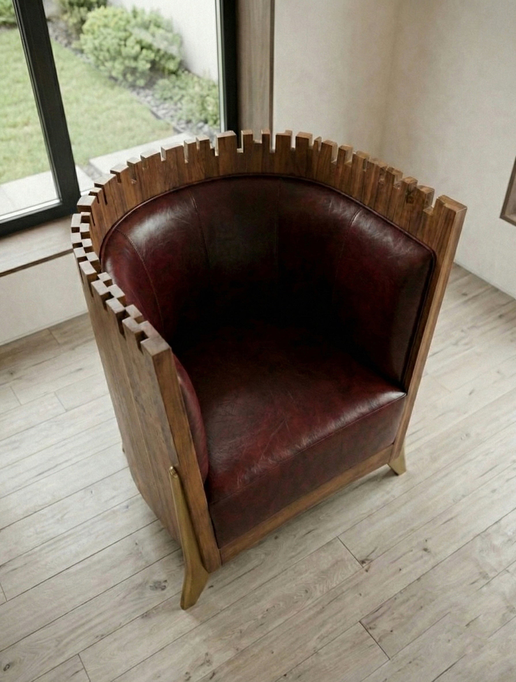 oxBlood chair