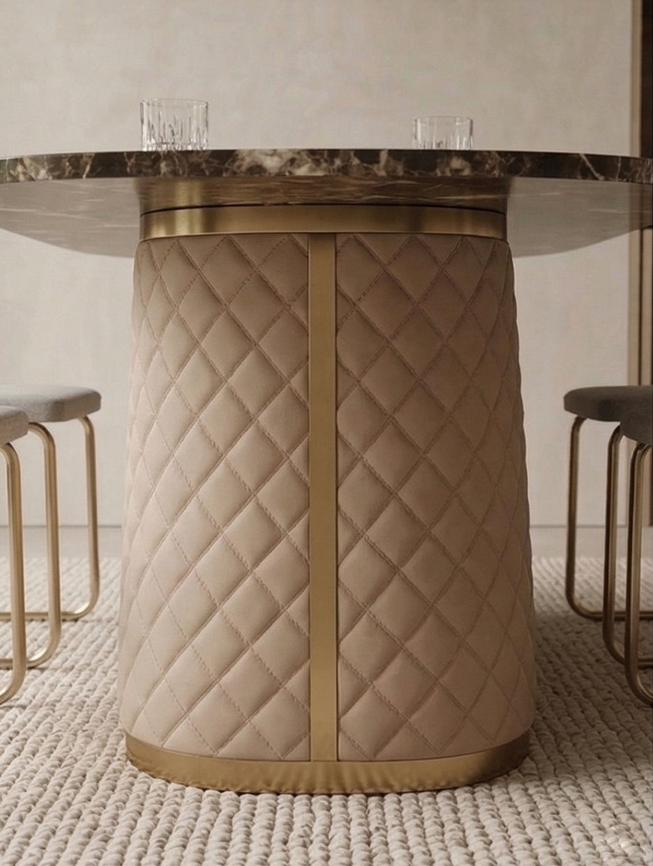 The Marquina Ellipse Dining